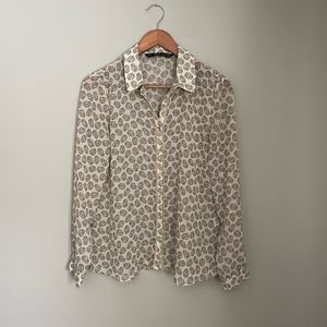 Zara Skull Blouse